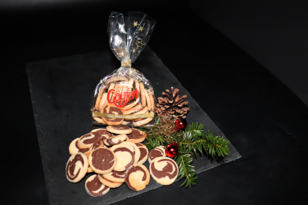 Schwarz-Weiß Gebäck (ca. 200g)